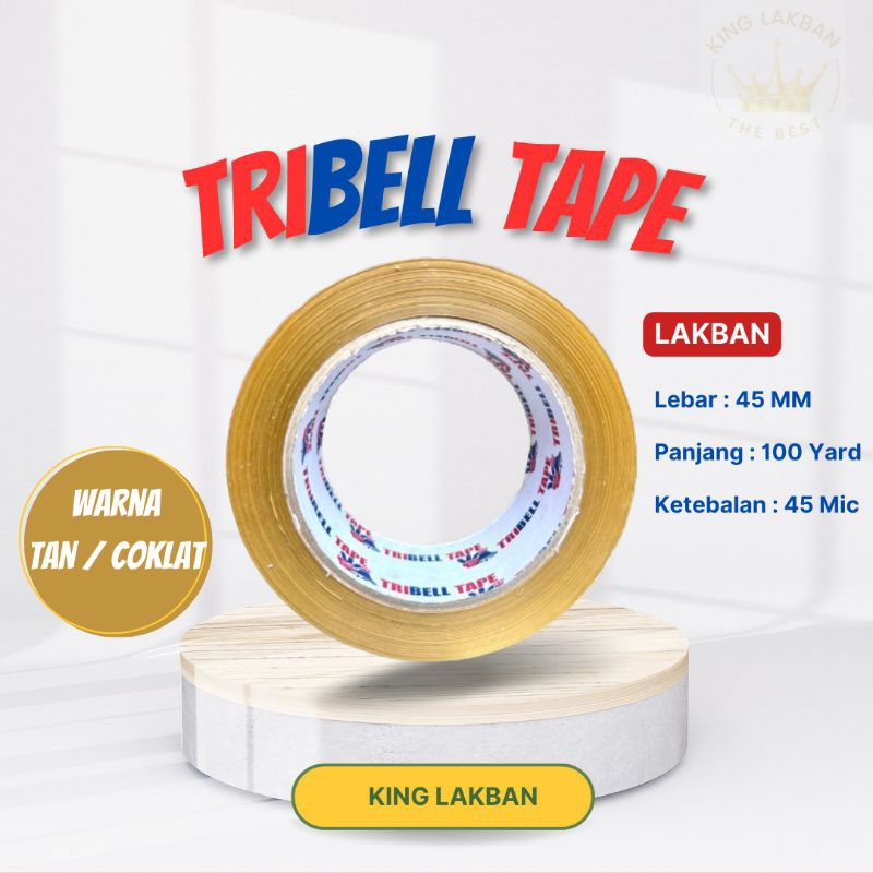 

6PCS - Lakban Bening Coklat 45mm 100yard Lakban Packing Termurah