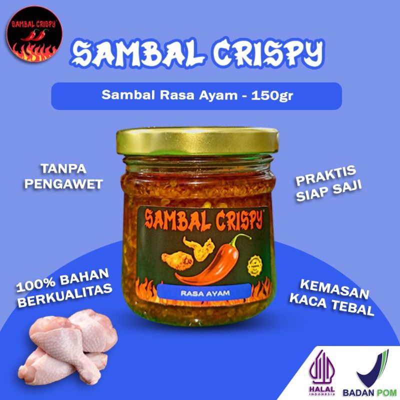 

Sambal cabe Ayam swuir sambel cabai ayam sambal crispy premium