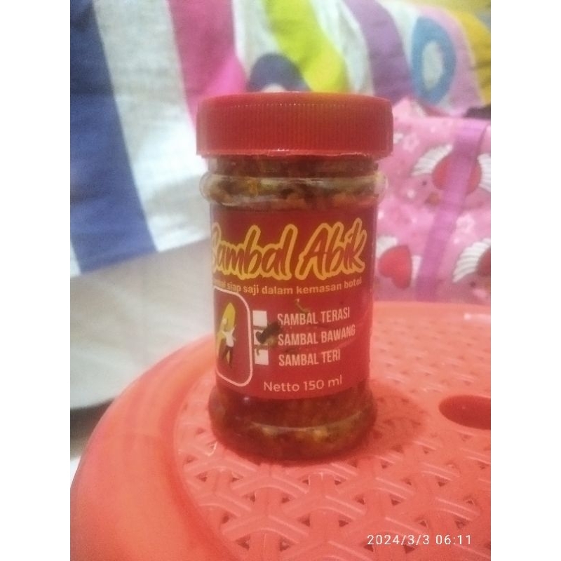 

Abik, sambal botol