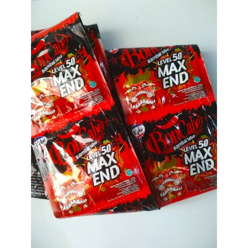 

BonCabe Level MaxEnd 50 / Sambal Tabur
