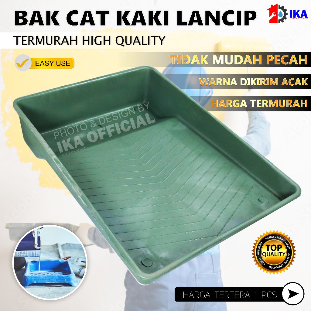 BAK CAT ROLL ANTI PECAH BAK CAT BERKUALITAS BAGUS DAN TEBAL TIDAK MUDAH PECAH Bak Cat - Bak Kuas Rol