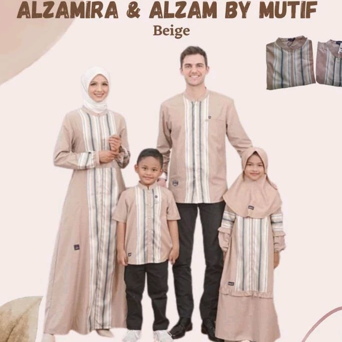 Sarimbit mutif 2023 / sarimbit mutif alzamira / sarimbit keluarga / gamis dewasa / Koko panjang