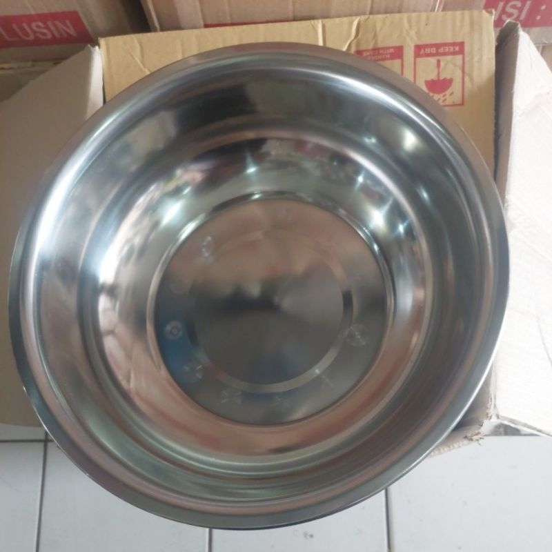 BASKOM STAINLESS-BASKOM BESAR-BASKOM SAYUR-WADAH LAUK-BASKOM CATERING