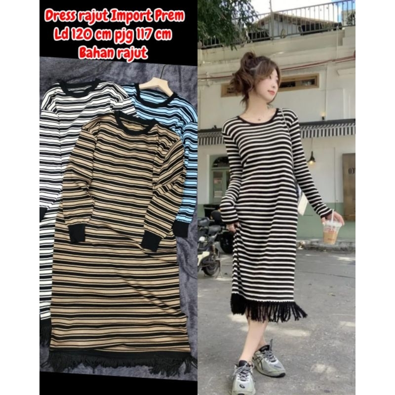 Dress Rajut Import Premium