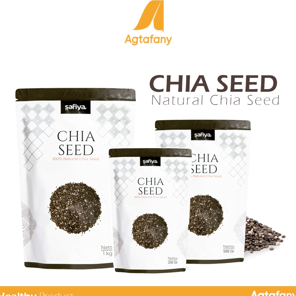 

Ready Organic Black Chia Seed 1 Kg Chiaseed Premium Original Y98