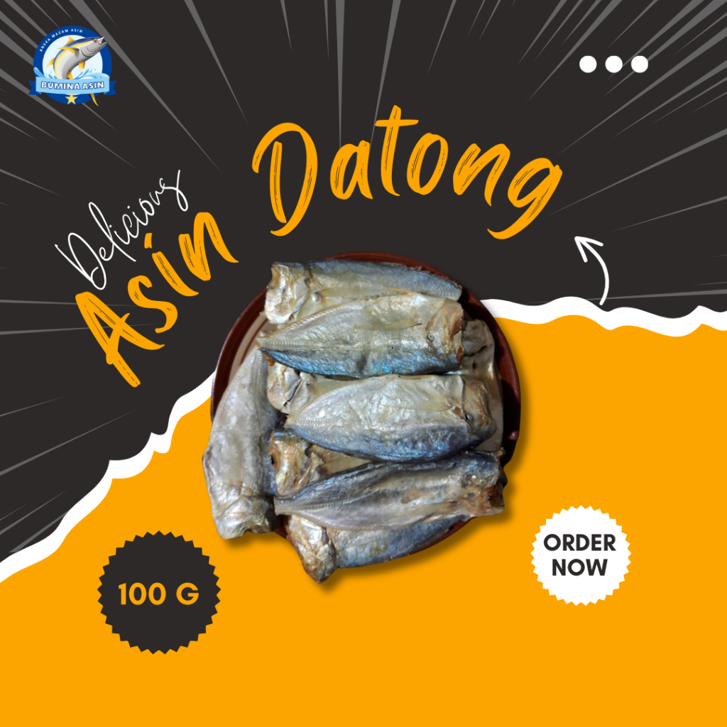 

BUMINA ASIN Ikan Asin Datong (Peda Sapotong / Peda tanpa kepala) 100Gr / 1 ons