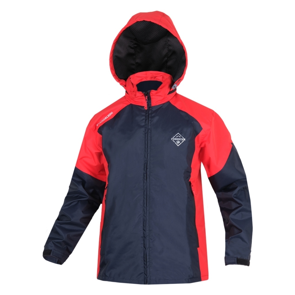 Jaket Gunung Waterproof Forester Hoodie Evangelion Jacket Pria Wanita Outdoor Jaket Pendaki Outdoor 