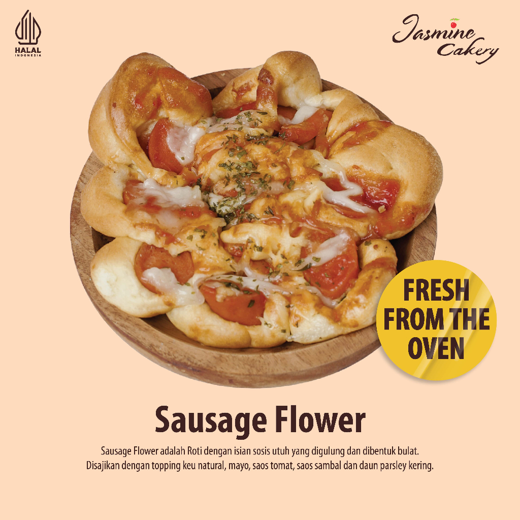 

Sausage Flower / Roti Gurih