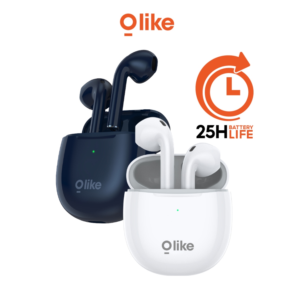 Olike headset bluetooth earphone wireless tws bluetooth 5.3  20 Play Hours Time 20 fitur Touch Contr