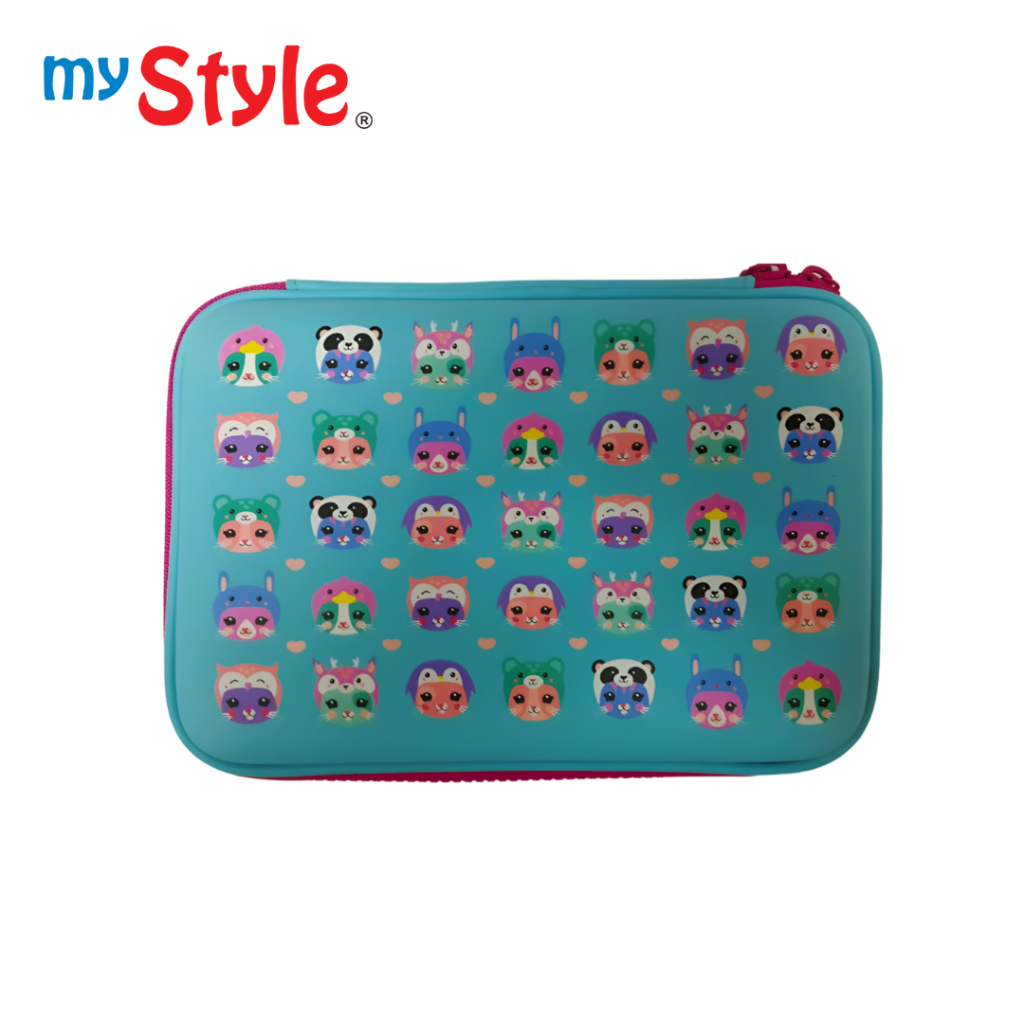 

My Style TM 2255 Groovy Animals Hardtop Pencil Case - Perlengkapan Sekolah