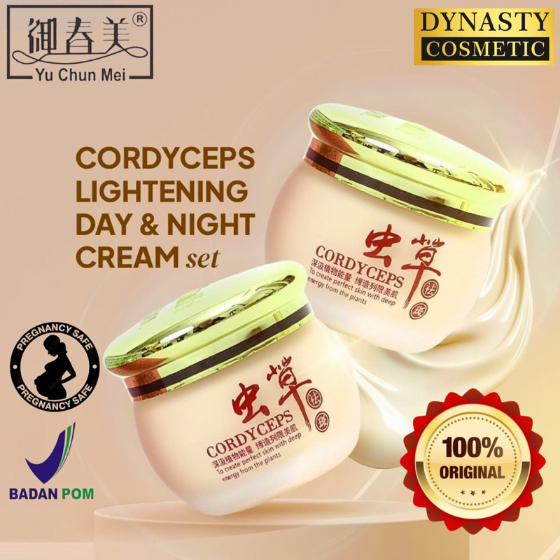 DC YU CHUN MEI CORDYCEPS Lightening Day & Night Cream (30gr)