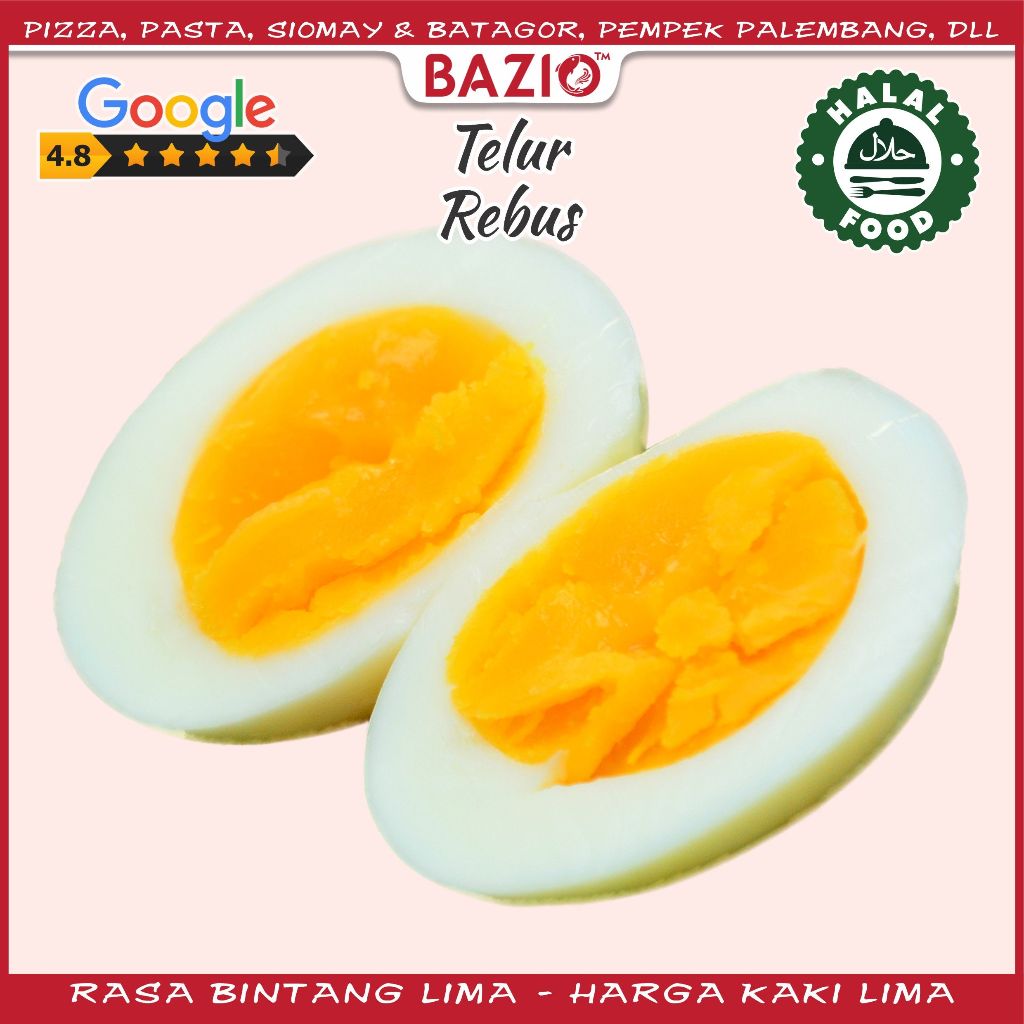 

Xtra topping - Telur rebus /bh