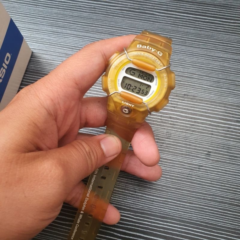 Baby-G BG-350k Special Dolphin Edition Original Second Preloved Likenew