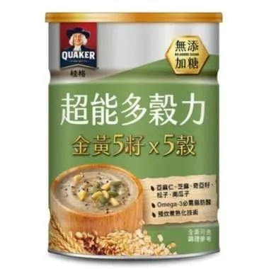 

QUAKER Super Energy Multi Grain 5 seeds x 5 grains NO Added Sugar 390g