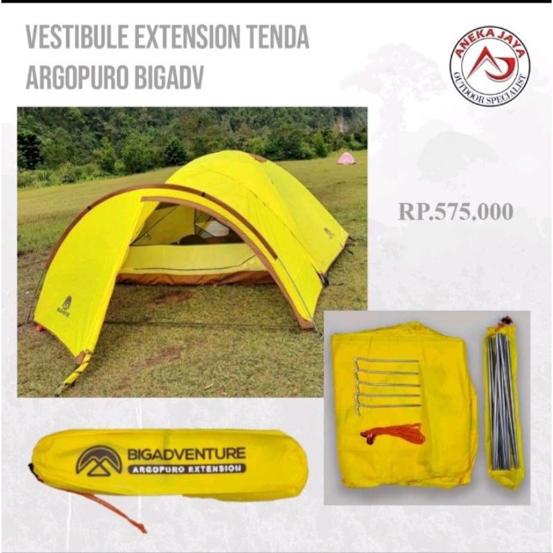 VESTIBULE EXTENSION ARGOPURO 6P BIG ADVENTURE (HANYA TERAS)
