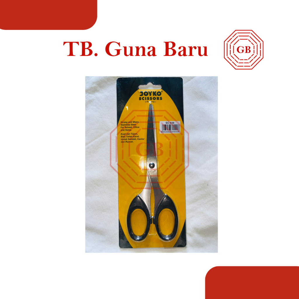 

Gunting Kertas Joyko / Gunting Joyko 838/ Gunting Sedang