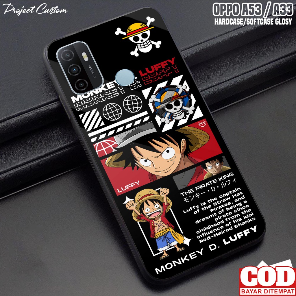 Case Oppo A53 / Oppo A33 - Casing Hp Oppo A53 / Oppo A33 Terbaru ( ONE PIECE002 ) Silikon Hp Oppo A5