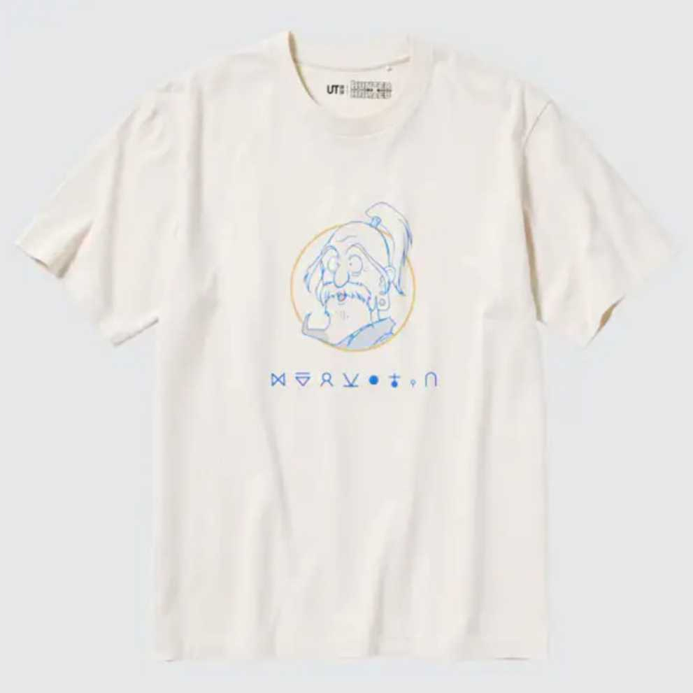 T SHIRT UNIQLO GRAFIS HUNTER X HUNTER UT OFF WHITE | KAOS ANIME 2024 02