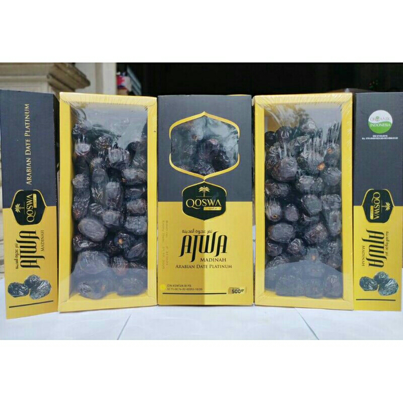 

Kurma Ajwa organic PREMIUM Kurma NABI Asli Madinah