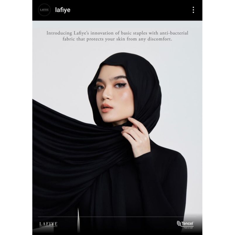 [Original] Lafiye Skiv Rou Scarf Black and Taupe