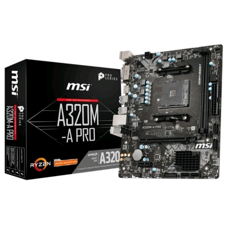 MSI A320 AM4 Motherboard