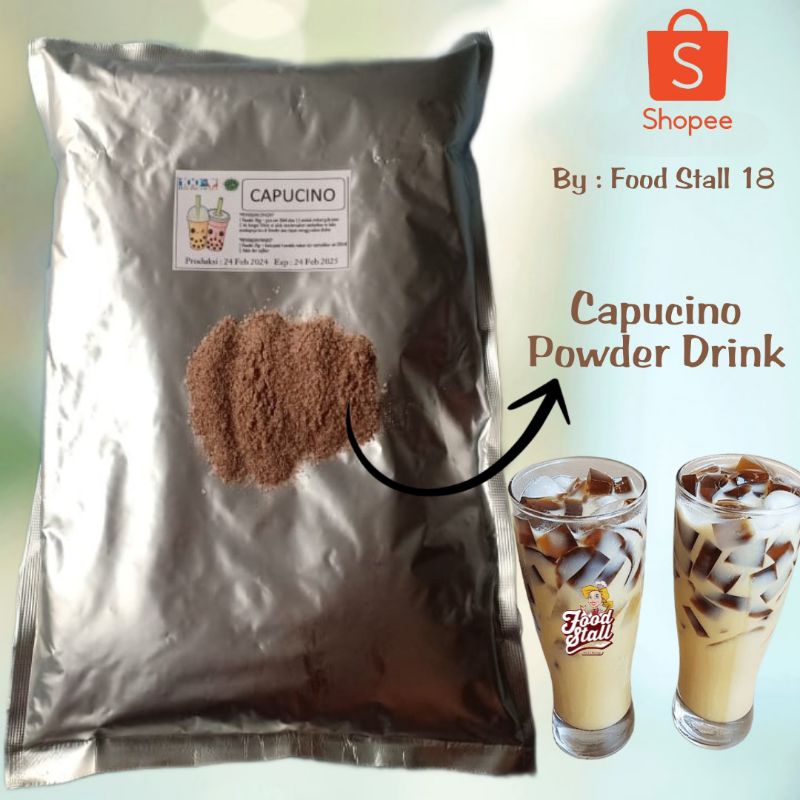 

Powder Drink Cappucino 1 Kg - Bubuk Cappucino Cincau 1Kg
