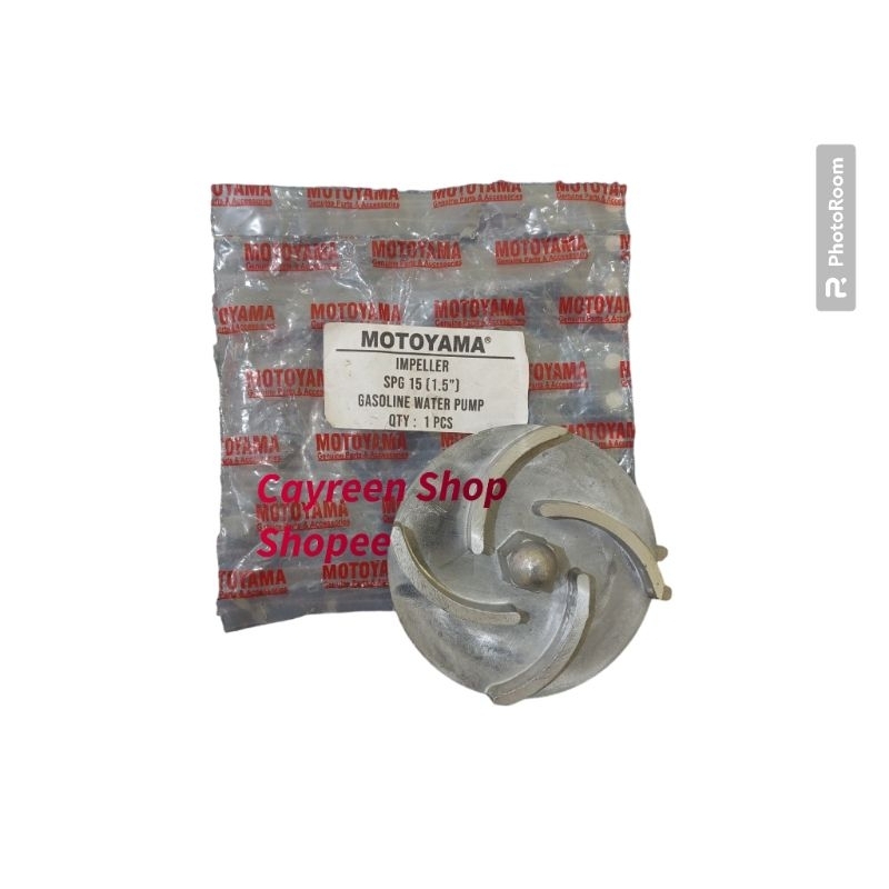 Impeller Motoyama SGP 15  Spare Part Pompa Alkon Motoyama SGP 15  Kipas Pompa Alkon Motoyama SGP 15