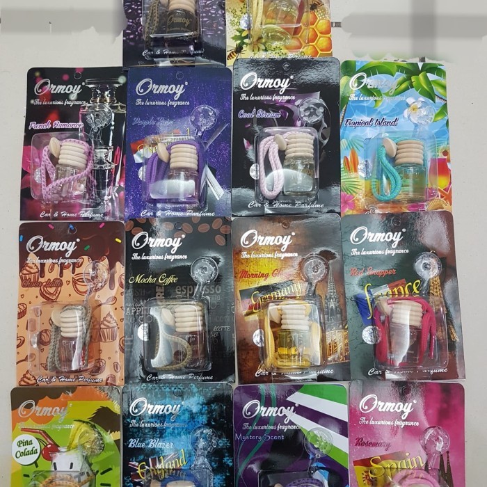 Pewangi Pengharum Interior Mobil Merek ORMOY Parfum Ruangan ber AC Kerja Kantor Kamar Mandi Toilet W