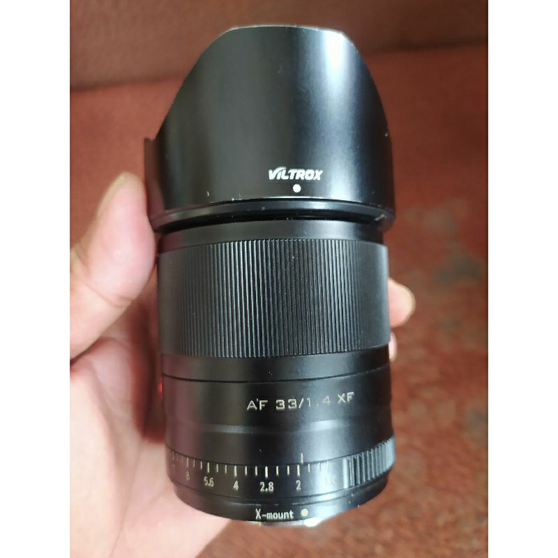 Lensa Viltrox 33mm F1.4 For Fujifilm Fulset Box