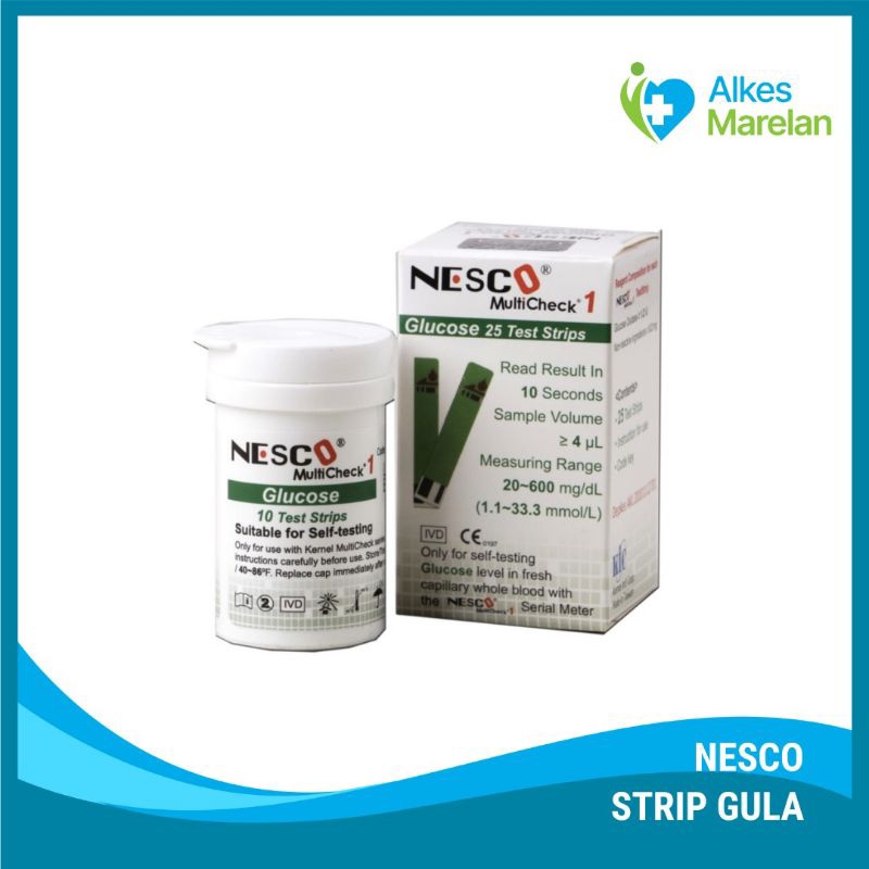 NESCO - Strip Glucose Nesco / Strip Gula Darah Nesco