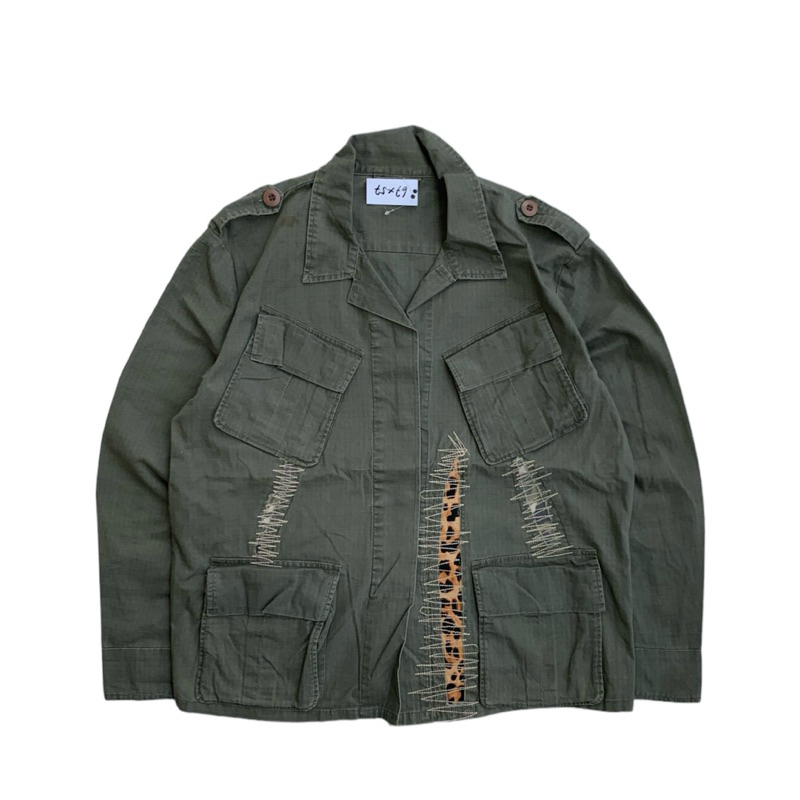 fatigue jungle jacket fashion