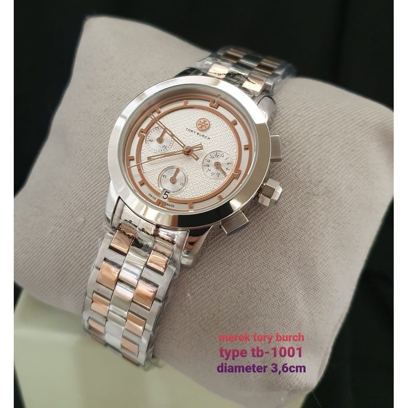 [HOLYWATCH.CO] NEW ARRIVAL JAM TANGAN WANITA TORY BURCH TB1001 ORIGINAL BERGARANSI