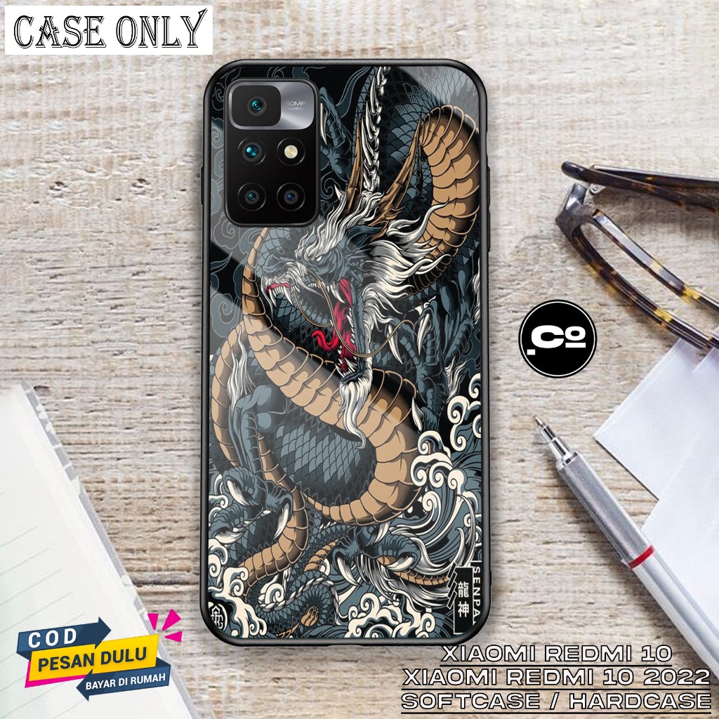 Case XIAOMI REDMI 10 / REDMI 10 2022 - Casing XIAOMI REDMI 10 / REDMI 10 2022 [ DRGN ] Silikon XIAOM