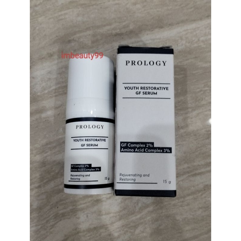 Prology Youth Restorative GF Growth Factor Serum - anti aging antioksidan - BPOM - Derma XP
