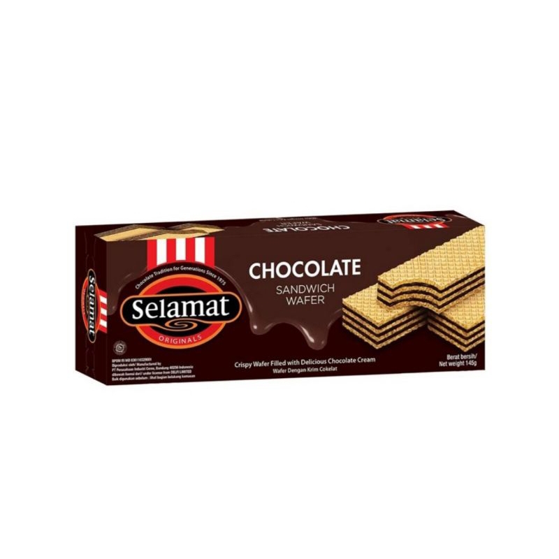 

Selamat Wafer Chocolate Cream 145gr