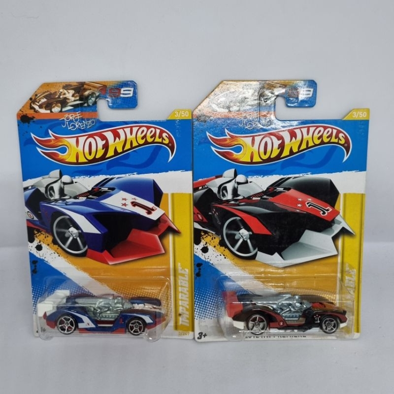 Diecast Hotwheels 1:64 bundling Jorge Lorenzo