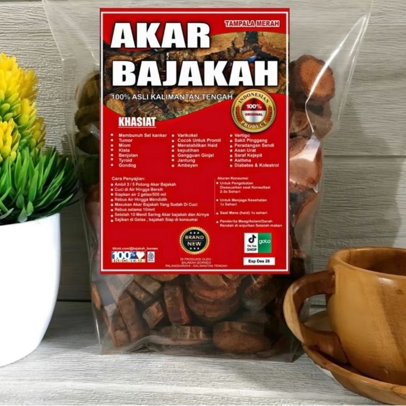 

1Kg Akar Kayu Bajakah Tampala Merah Siap Seduh Obat Tumor dan Kanker (100% ORIGINAL) Asli Kalimantan