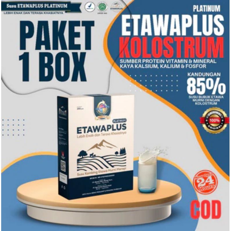 

Etawaplus Platinum. Etawaku untuk obat pernafasan,. Susu kambing Etawa