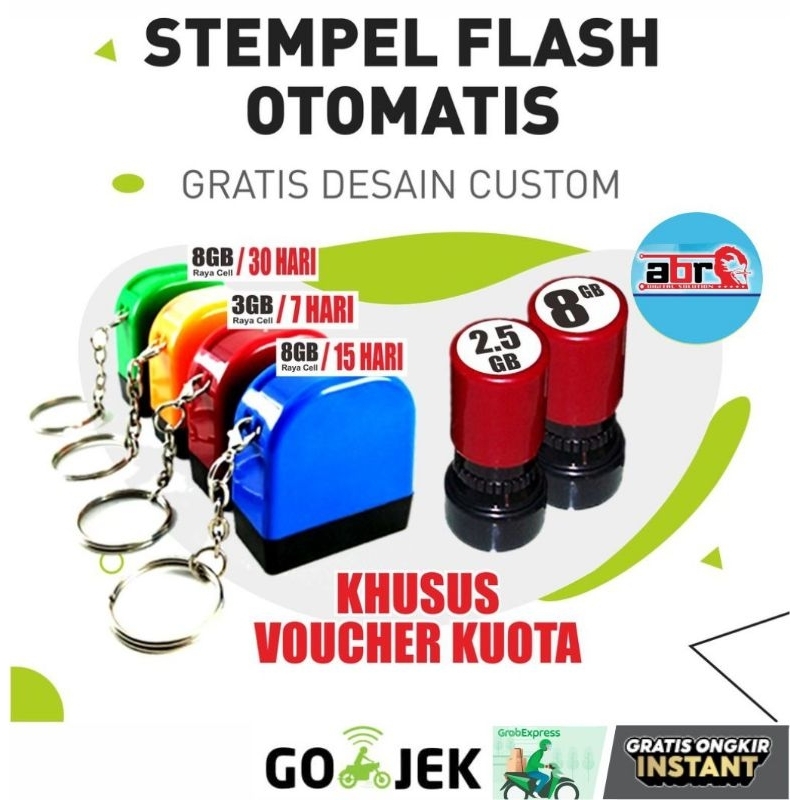 

STEMPEL VOUCHER KUOTA MURAH- REFFIL KARET STEMPEL KUOTA- FREE DESAIN