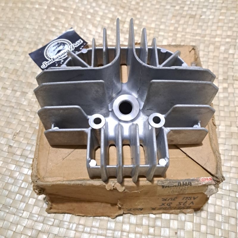CYLINDER KOP HEAD BURING YAMAHA V75 V 75 DX ORI ORIGINAL NOS JAPAN