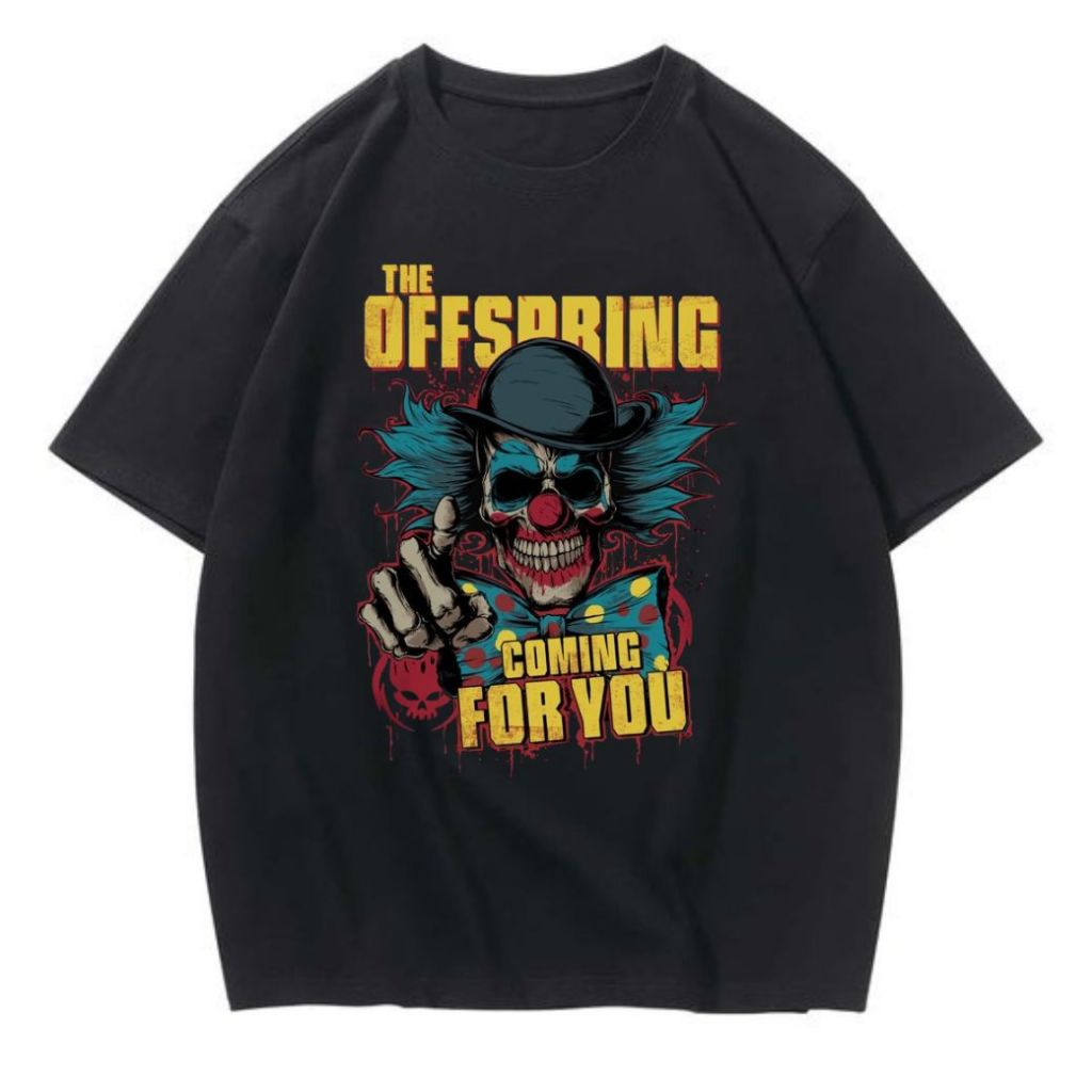 Baju Kaos Pria Wanita Distro Keren Hitam