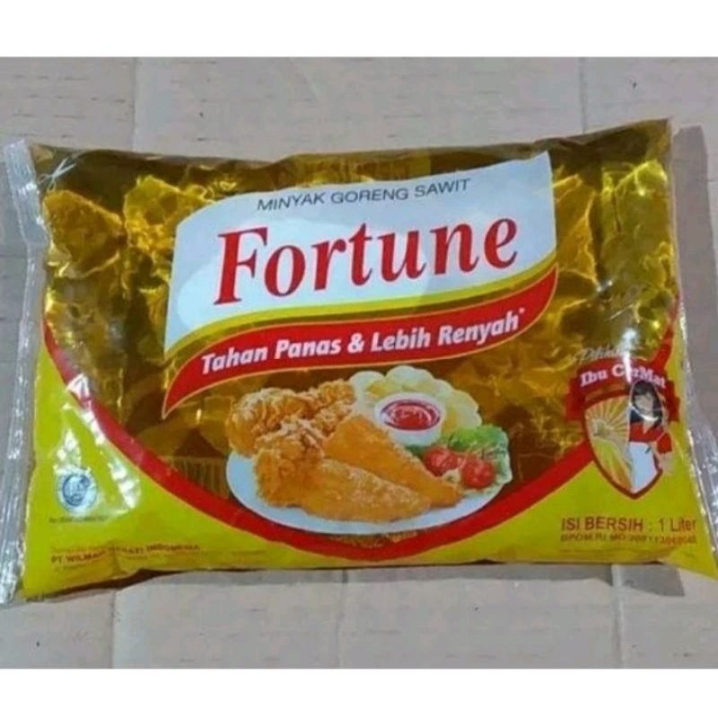 

Minyak Fortune 1 ltr kemasan bantal