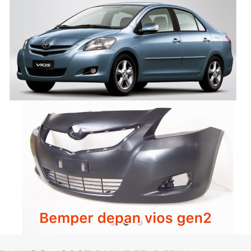 bemper depan vios gen 2