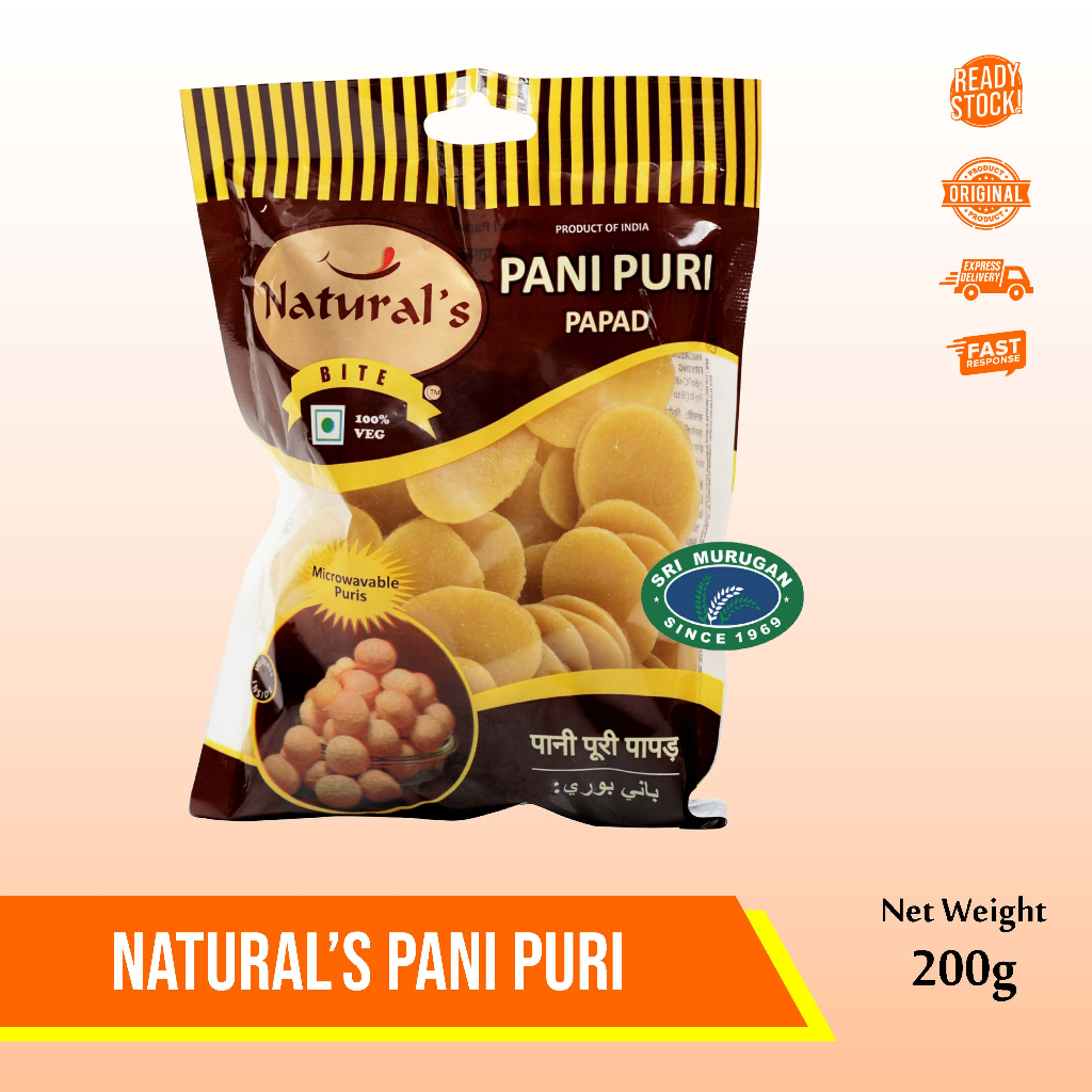 

NATURALS PANIPURI -200 GM