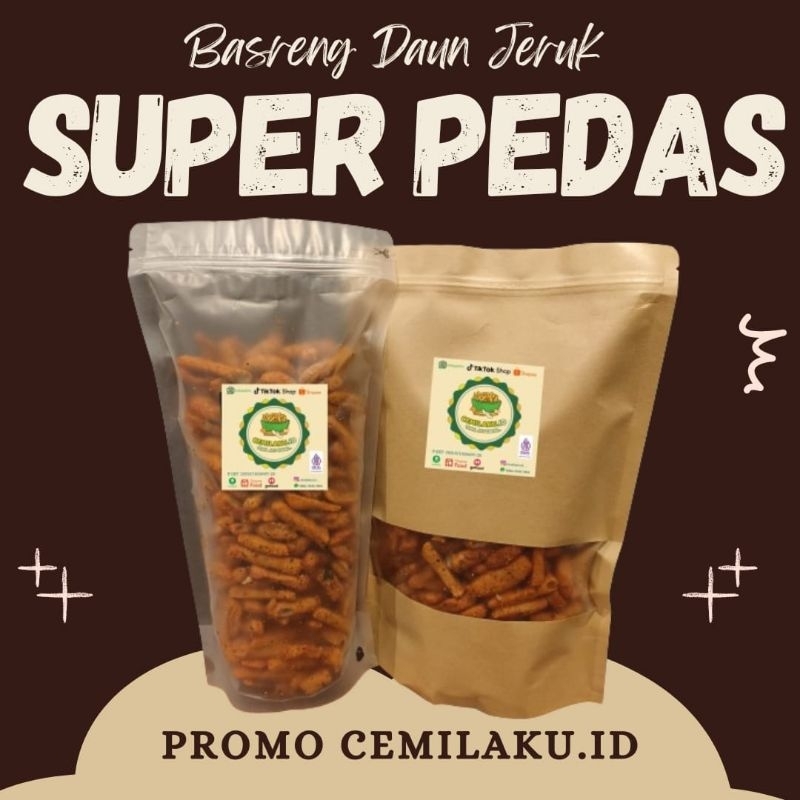 

Basreng SUPER PEDAS (500Gram - 400Gram) Kemasan Premium