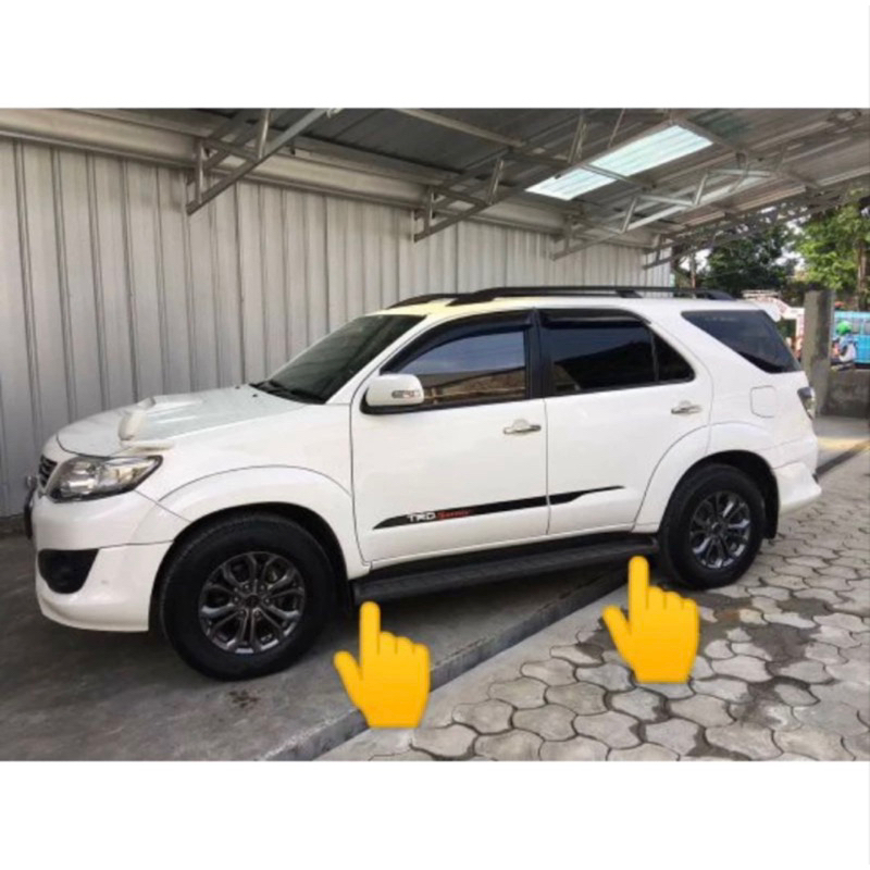 footstep/cover footstep grand fortuner 2012/2015 original toyota