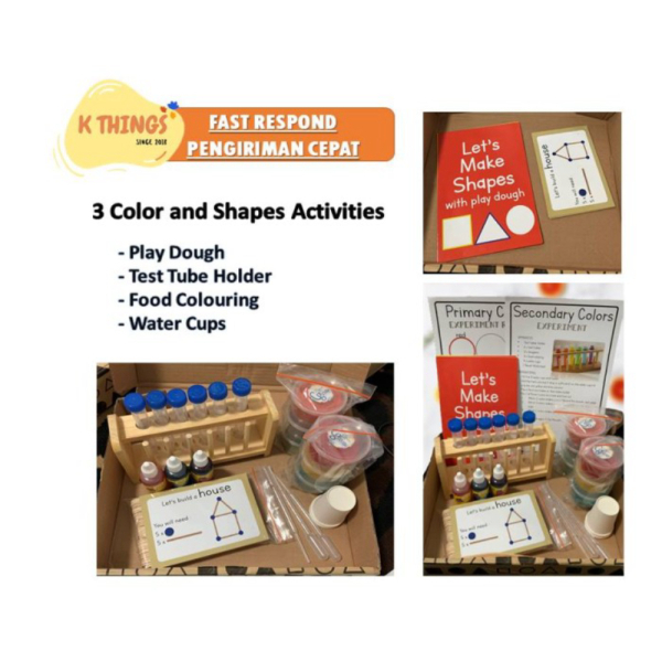 

Promo MONTESSORI 3 Color and Shapes Activities Mainan Edukasi Anak 6 Kado Berkualitas