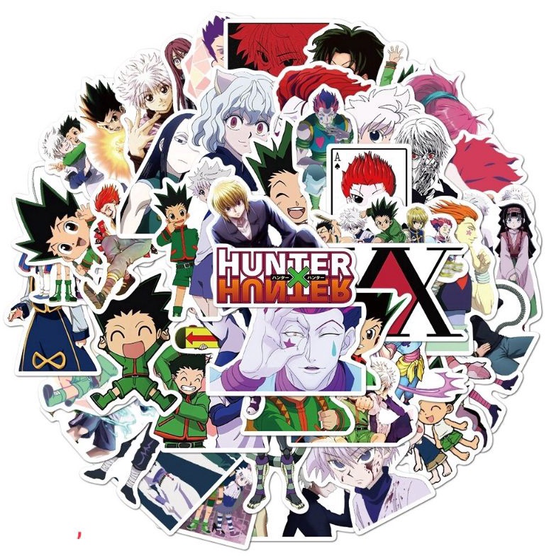 

Premium Stiker anime Hunter x Hunter cromovinyl NGW