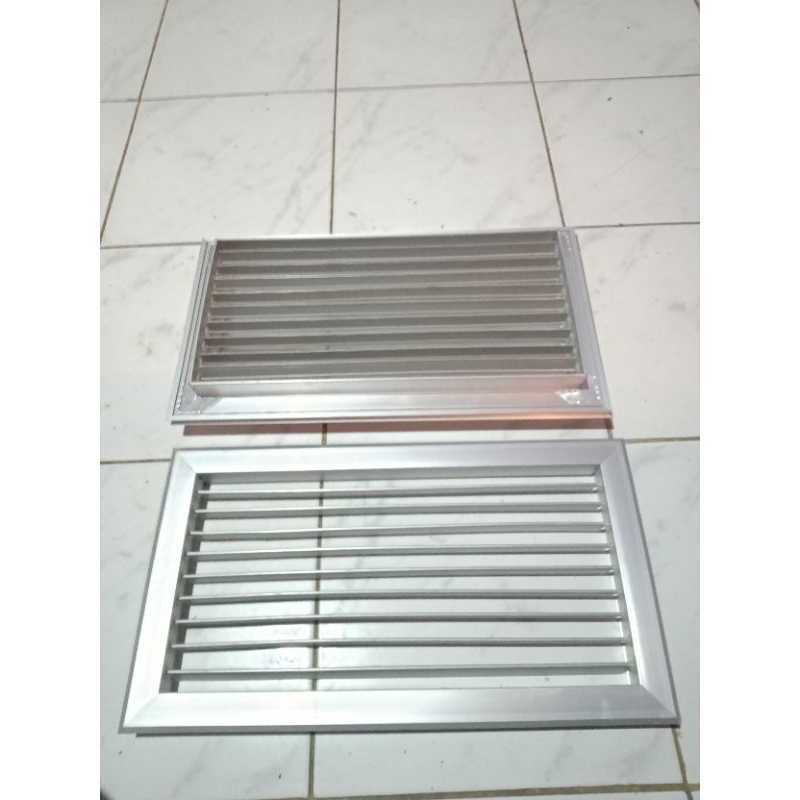 Return air grill  40x20 cm