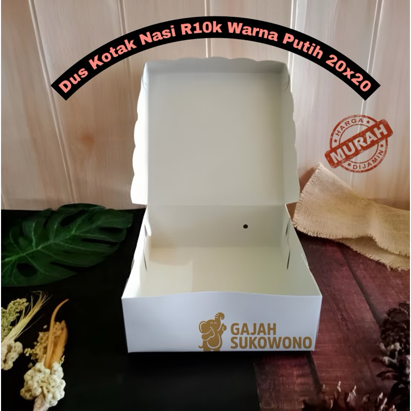 

isi 5pcs DUS R10 KECIL R10K MOTIF PRINT WARNA DAN PUTIH POLOS ISI 5LEMBAR / KOTAK KUE NASI 20X20 CM